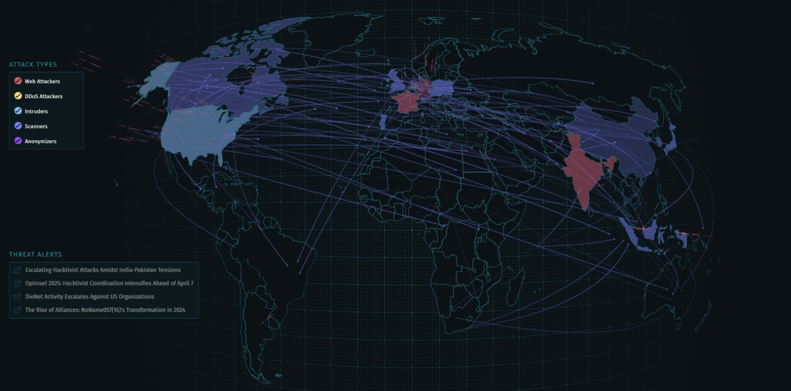 Live Threat Map